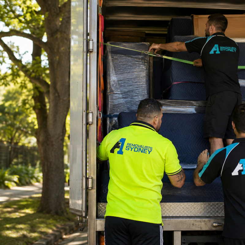 how to load a moving truck