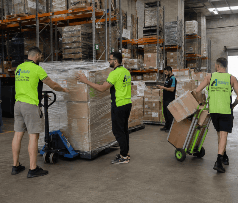 pallet racking relocation sydney
